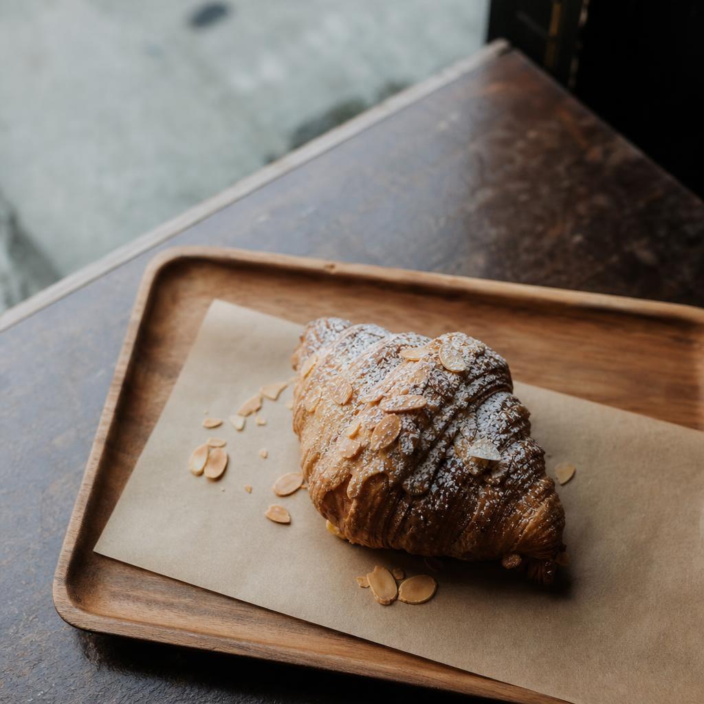 Almond croissant